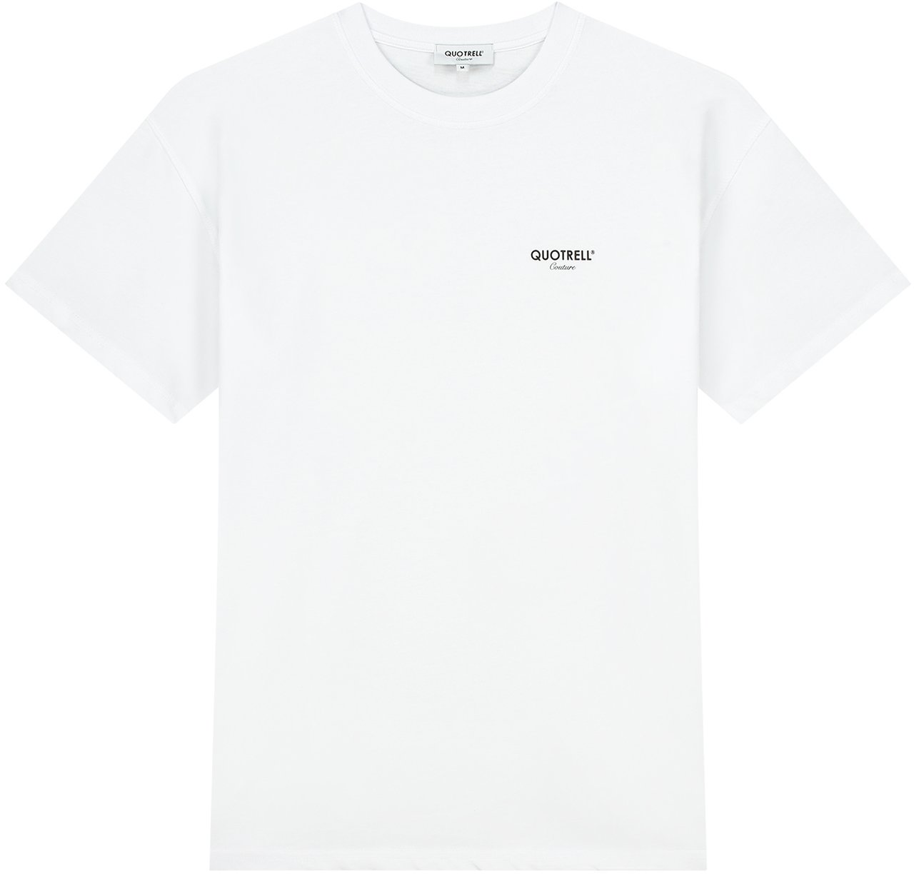 Quotrell Sarasota T-shirt | White/black Wit