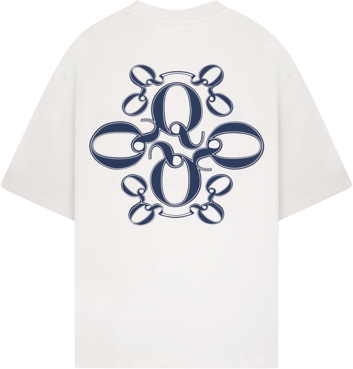 Quotrell Insignia Tee | White/blue Wit