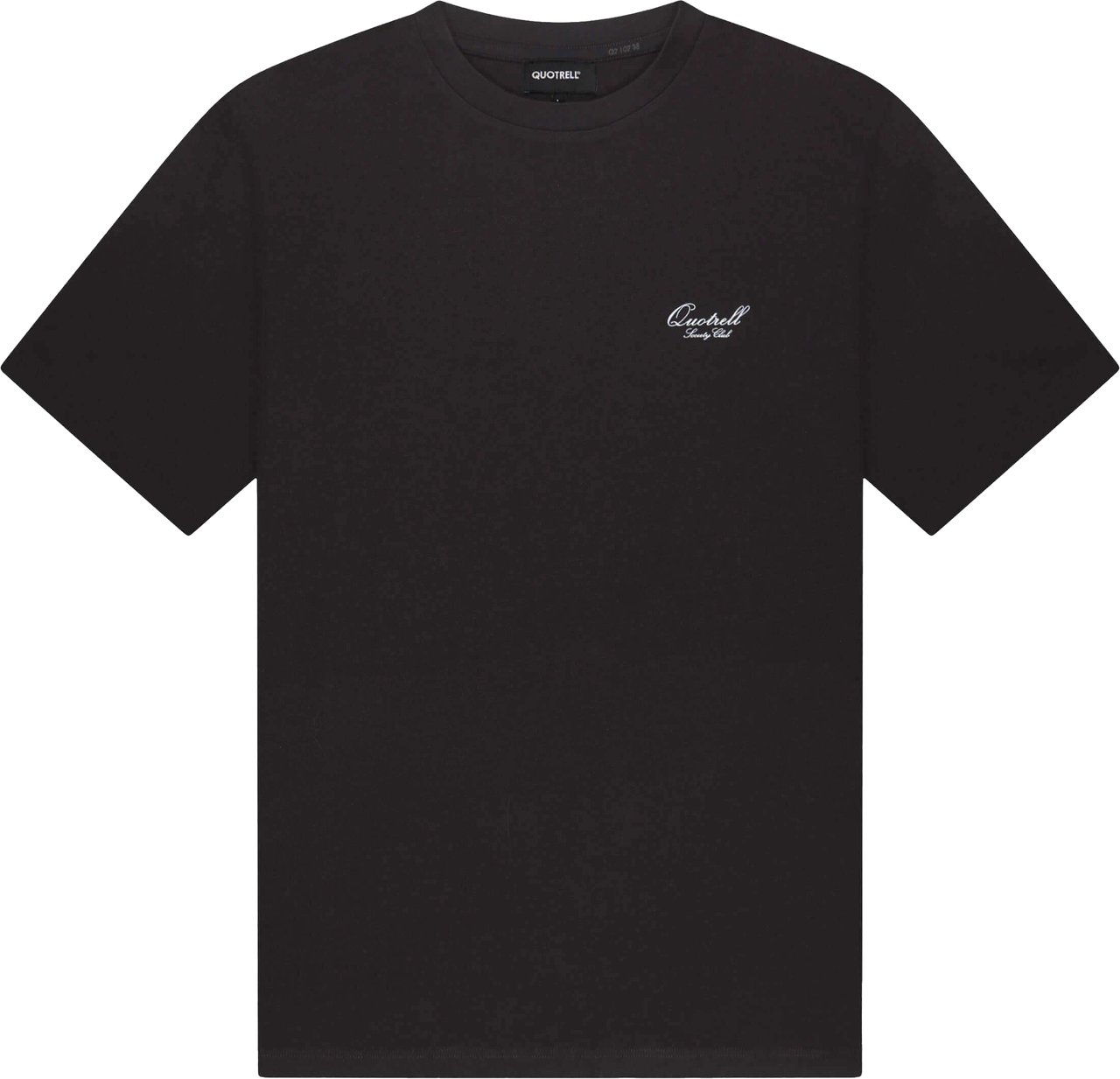 Quotrell Salud Tee | Black/white Zwart