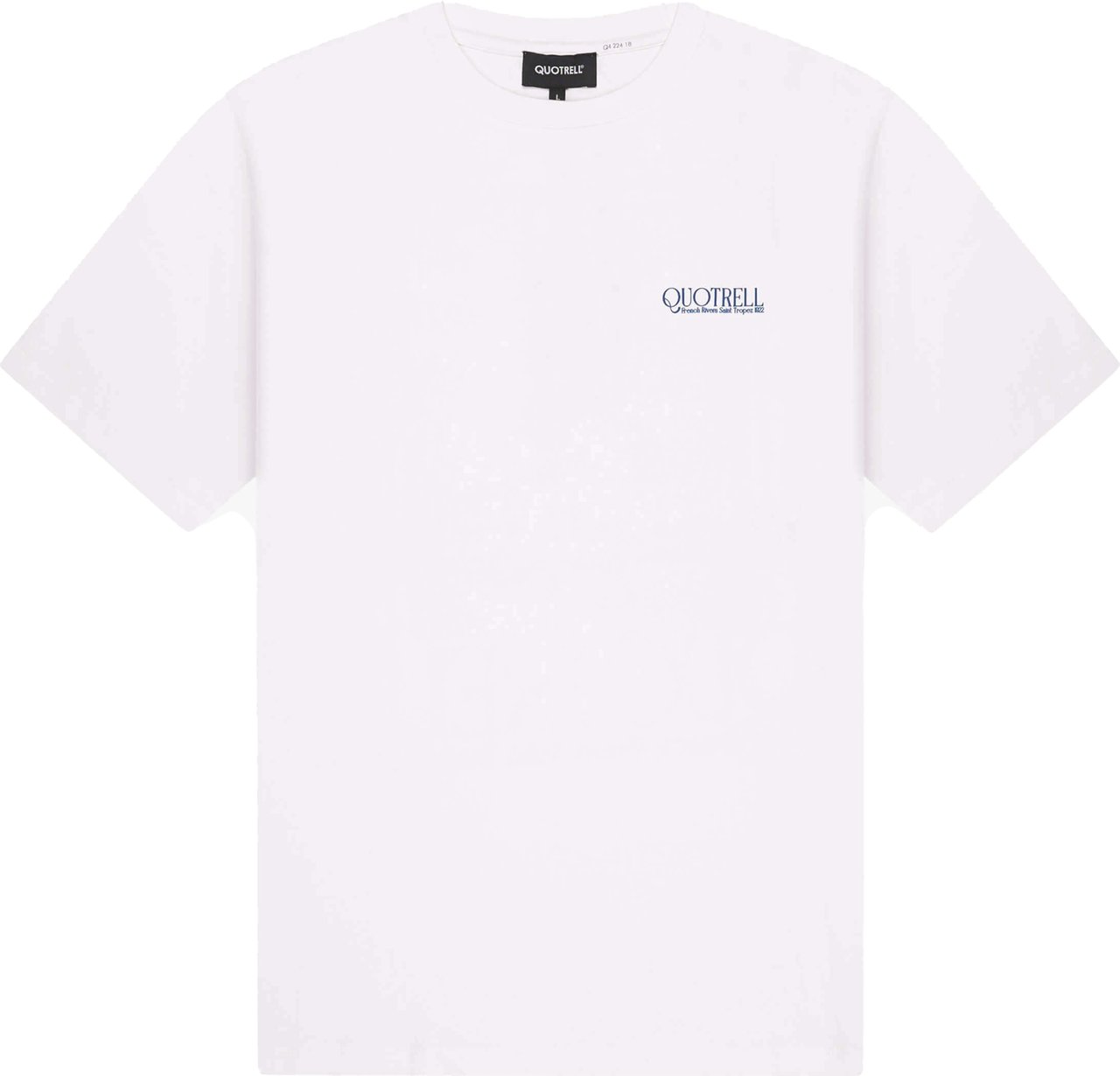 Quotrell Rivera Tee | White/blue Wit