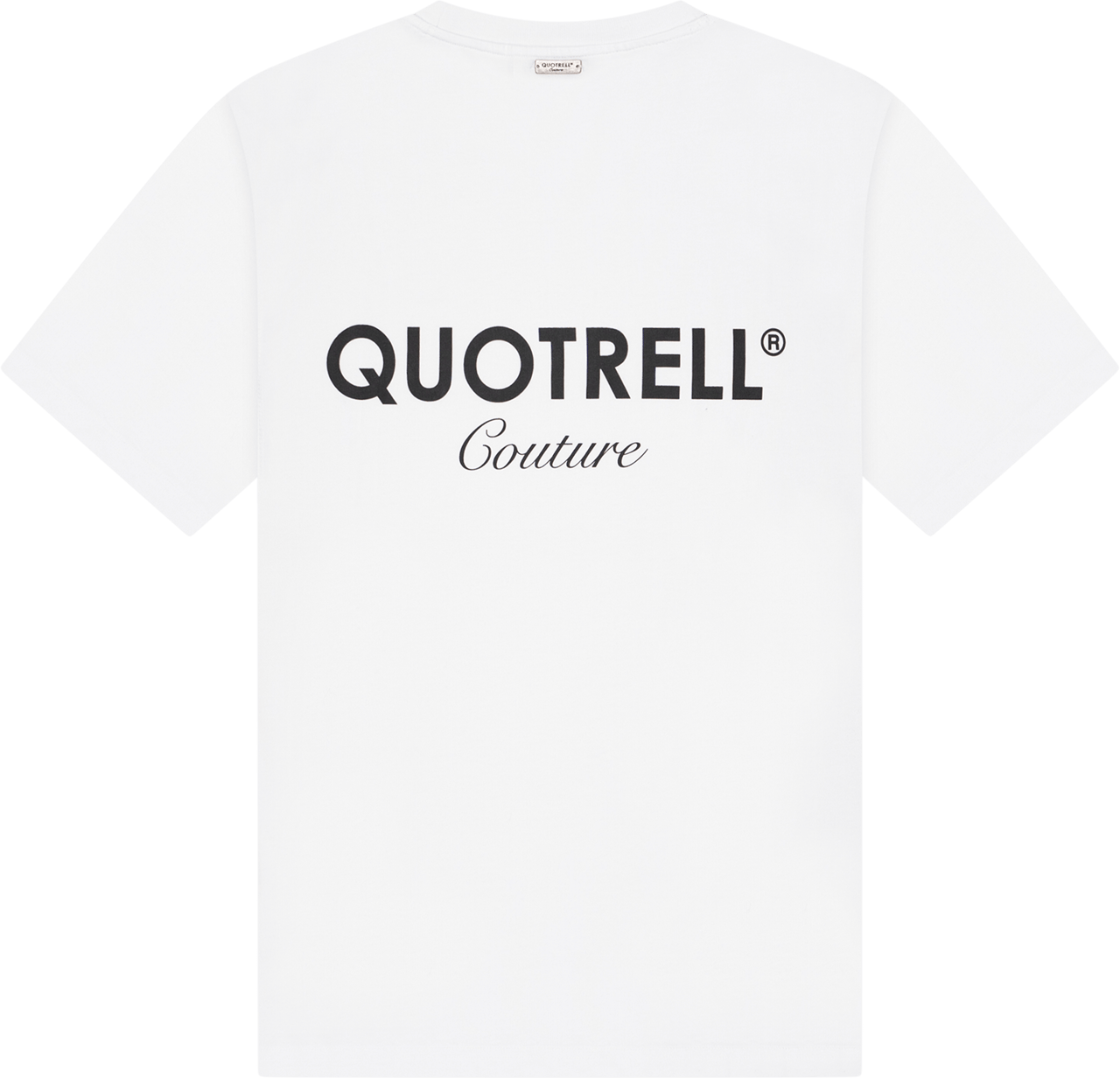 Quotrell Sarasota Tee | White/black Wit