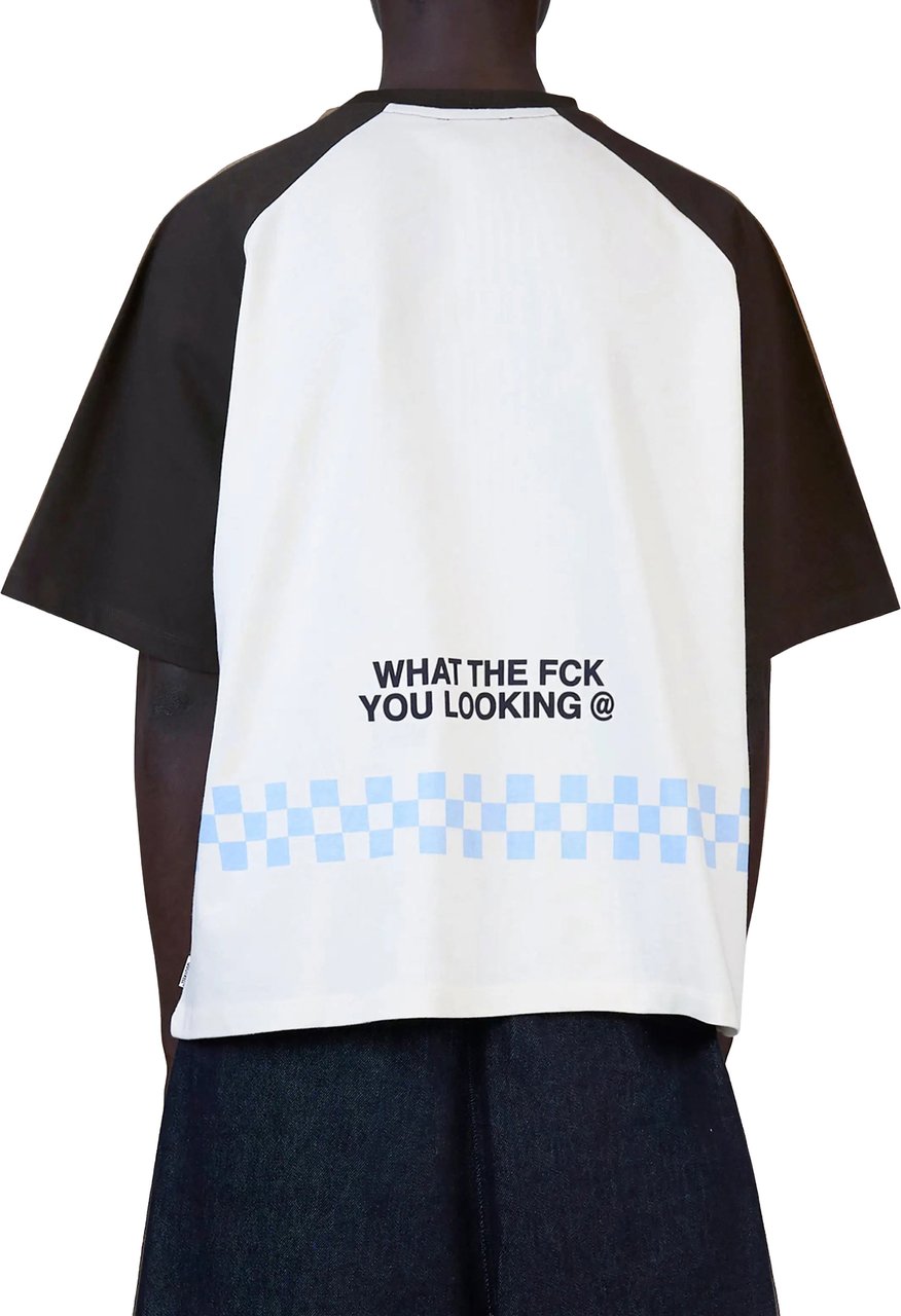 Quotrell Emilio Boxy Tee | Brown/light Blue Bruin