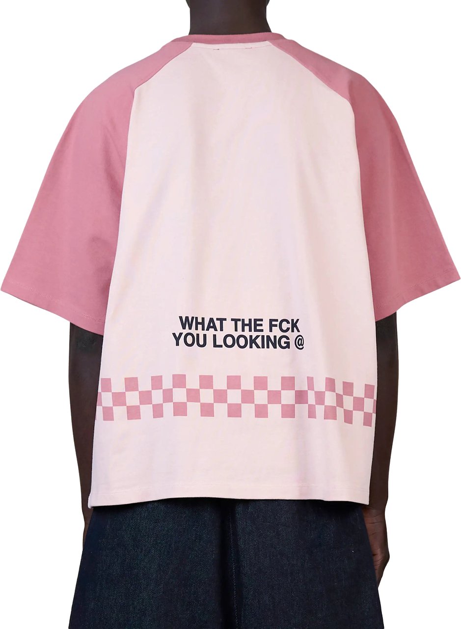 Quotrell Emilio Boxy Tee | Light Pink/pink Roze