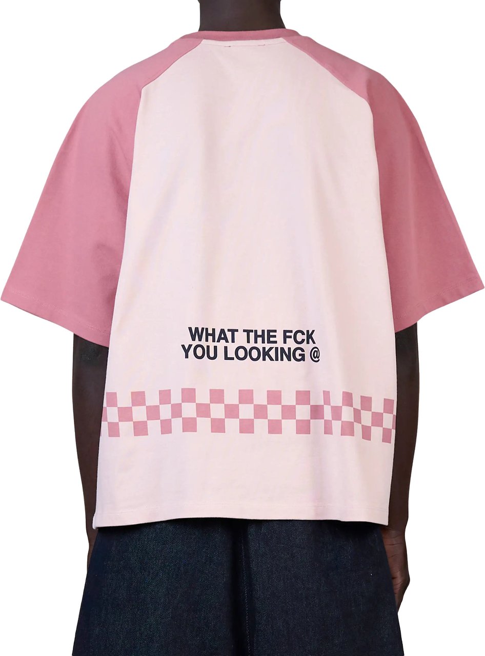 Quotrell Emilio Boxy Tee | Light Pink/pink Roze