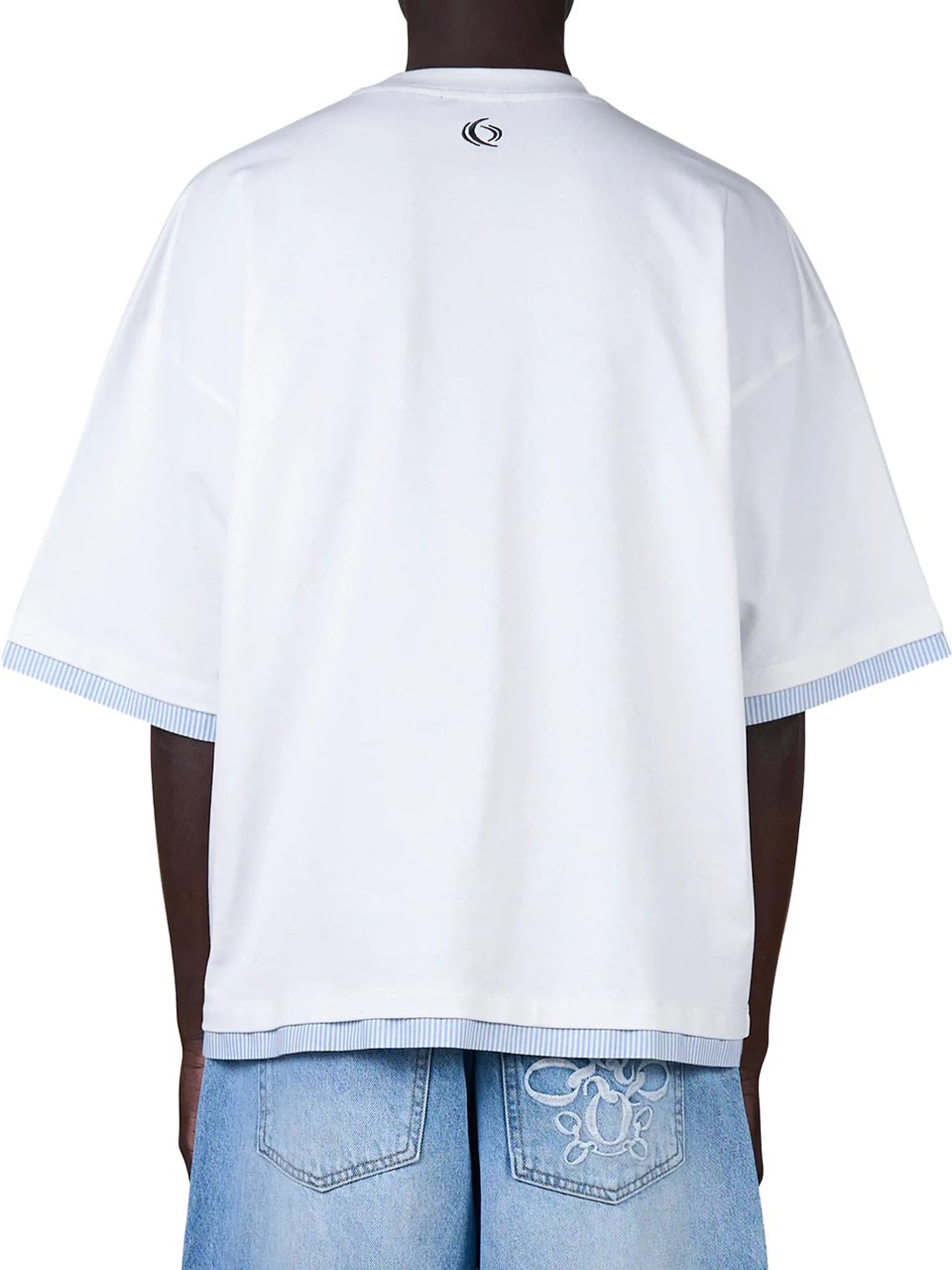 Quotrell 78 T-shirt | White/navy Wit