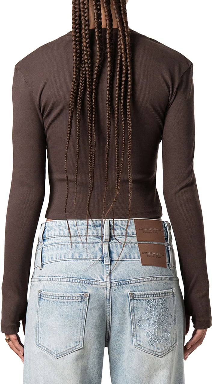 Quotrell Liv Top | Brown Bruin