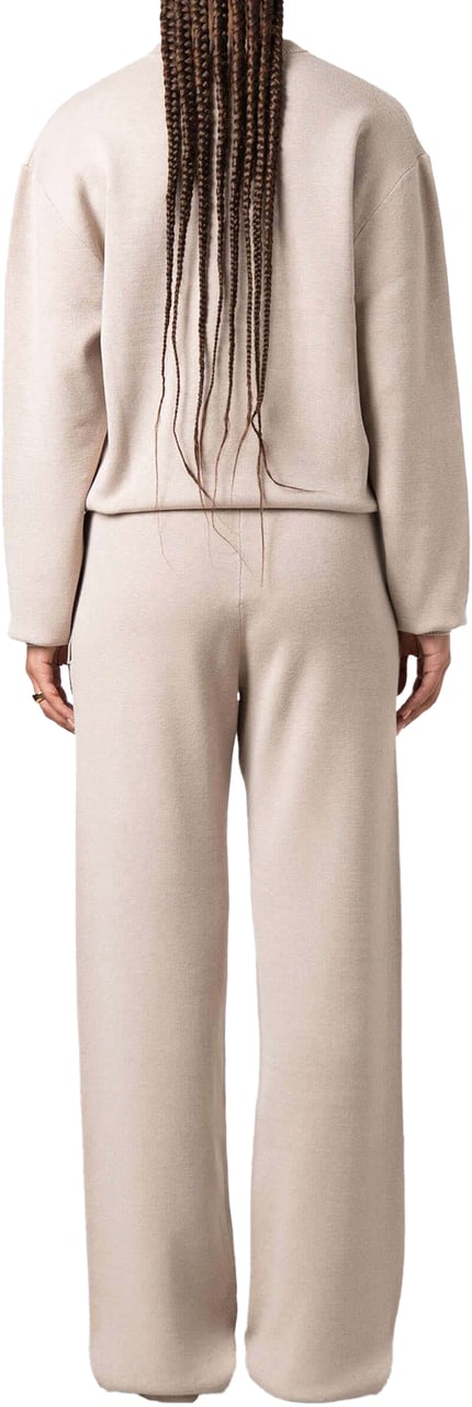 Quotrell Flo Knitted Crewneck | Beige Melee/off Whit Beige