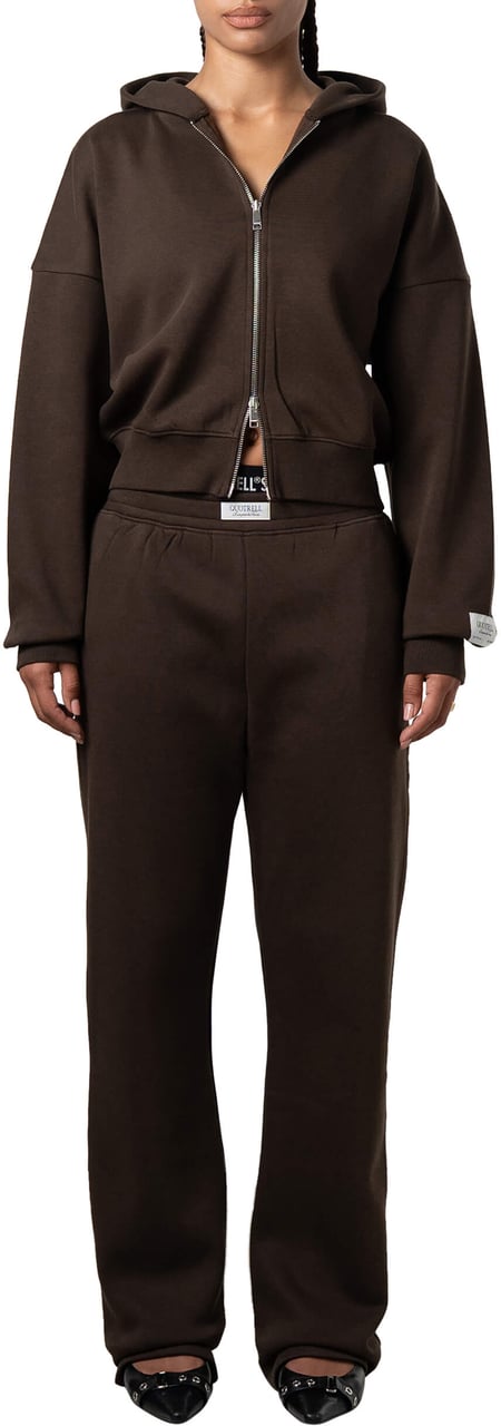 Quotrell Jada Zip Hoodie | Brown Bruin