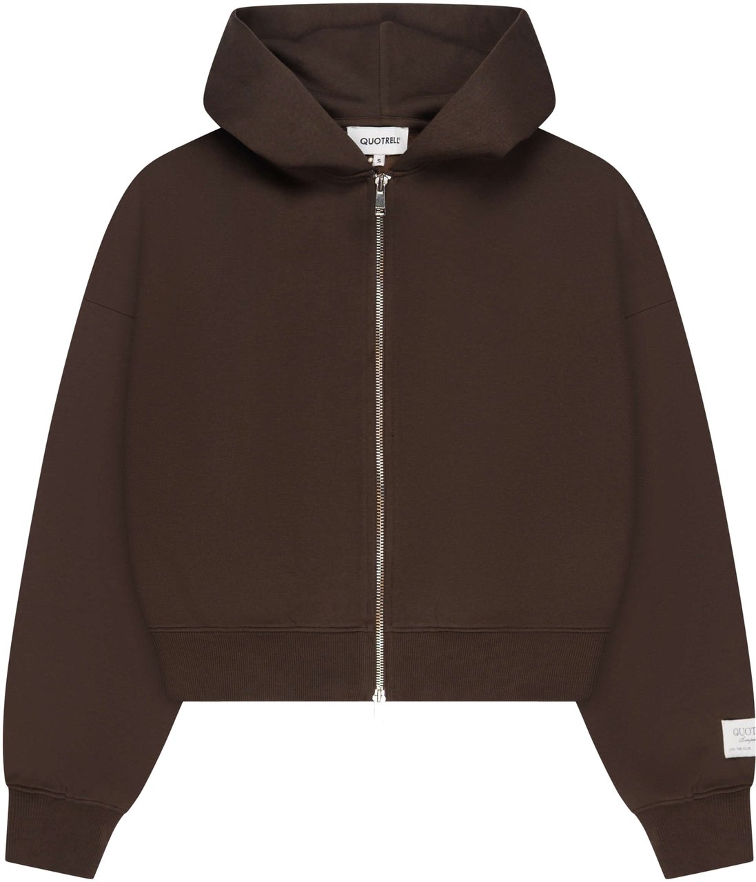 Quotrell Jada Zip Hoodie | Brown Bruin