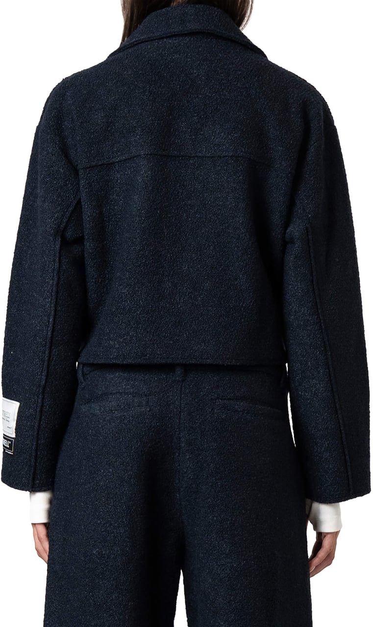 Quotrell Layla Cropped Jacket | Navy Blauw