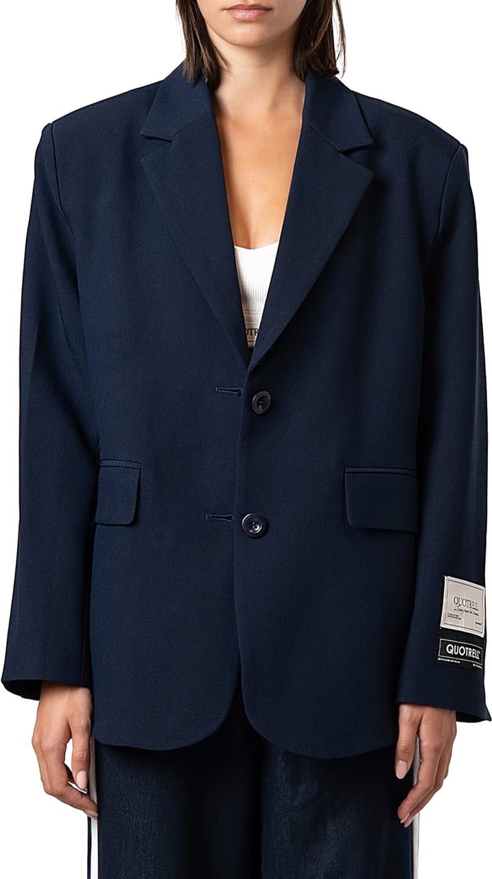 Quotrell Yara Blazer | Navy Blauw