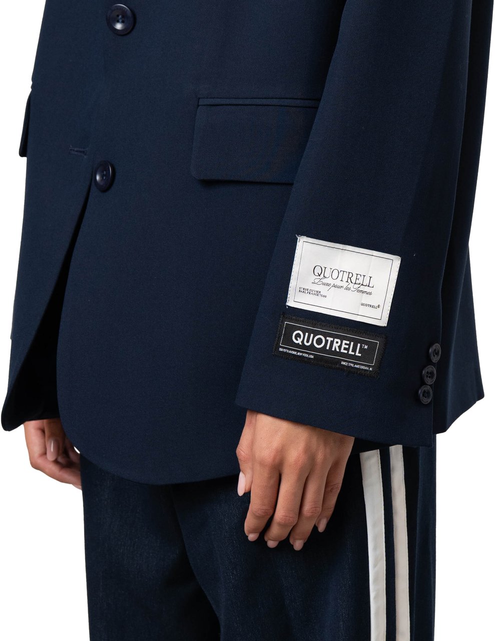 Quotrell Yara Blazer | Navy Blauw