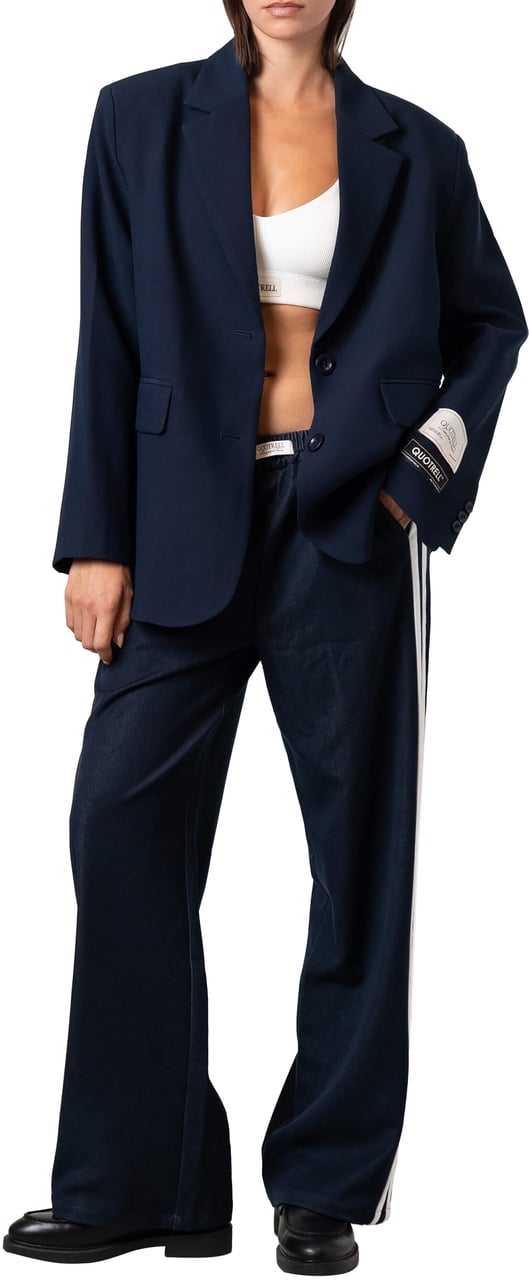 Quotrell Yara Blazer | Navy Blauw