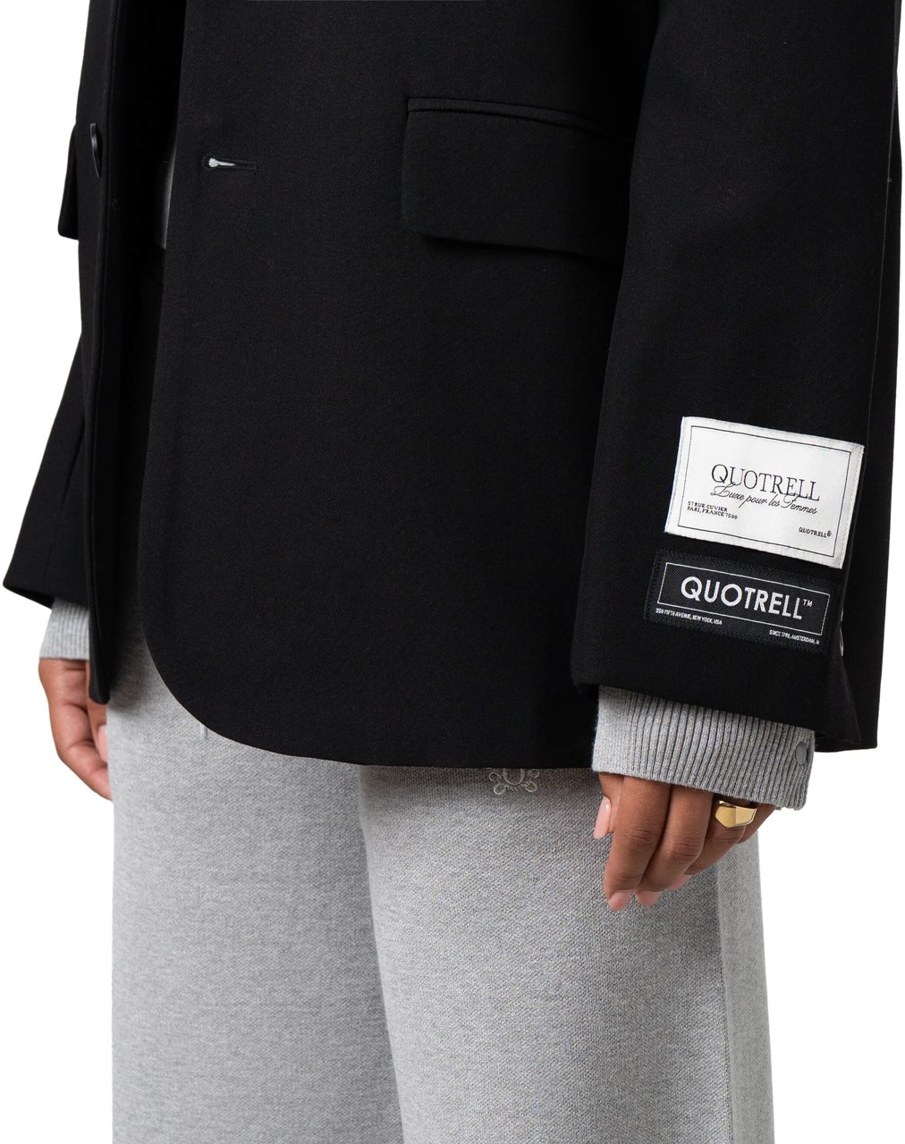 Quotrell Yara Blazer | Black Zwart