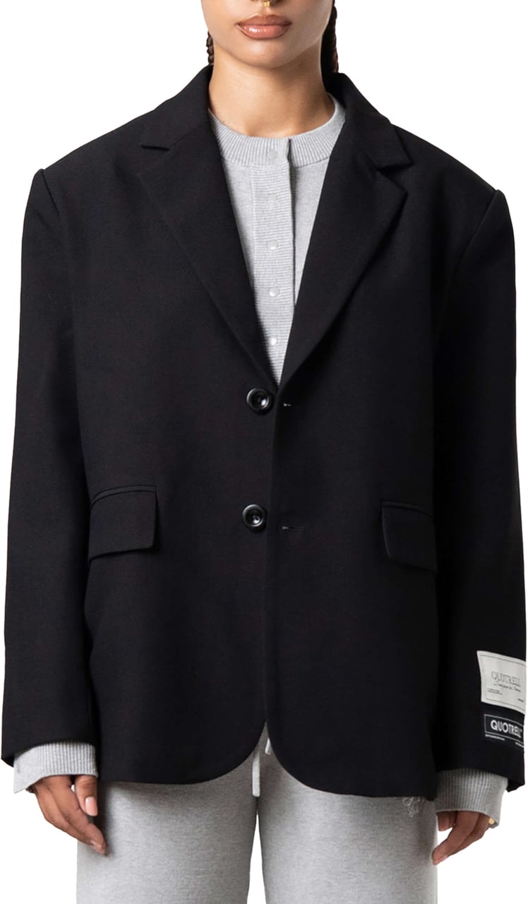 Quotrell Yara Blazer | Black Zwart