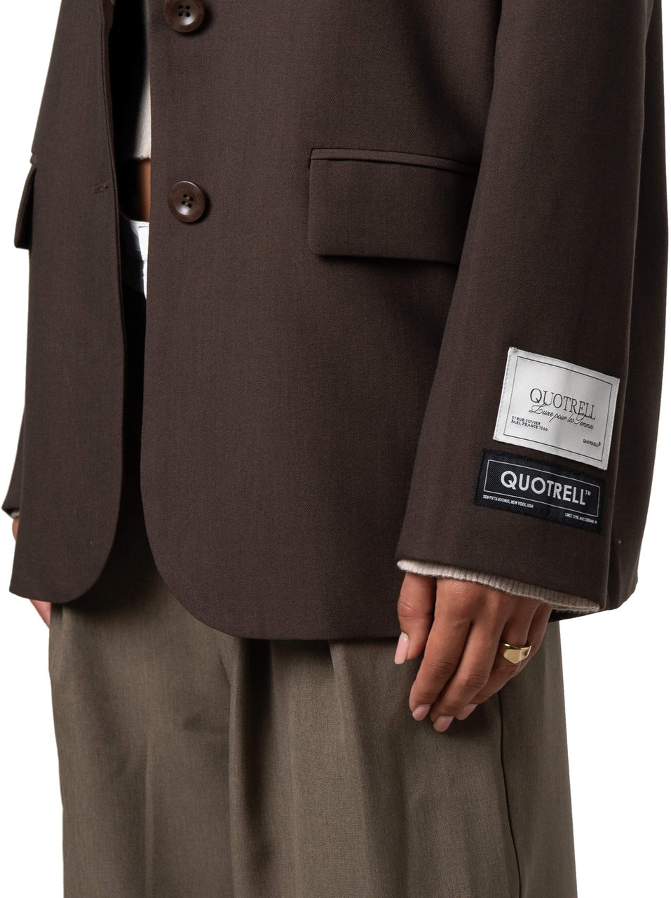 Quotrell Yara Blazer | Brown Bruin