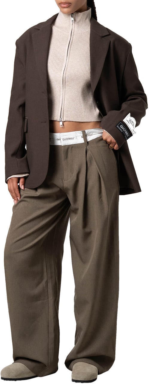 Quotrell Yara Blazer | Brown Bruin