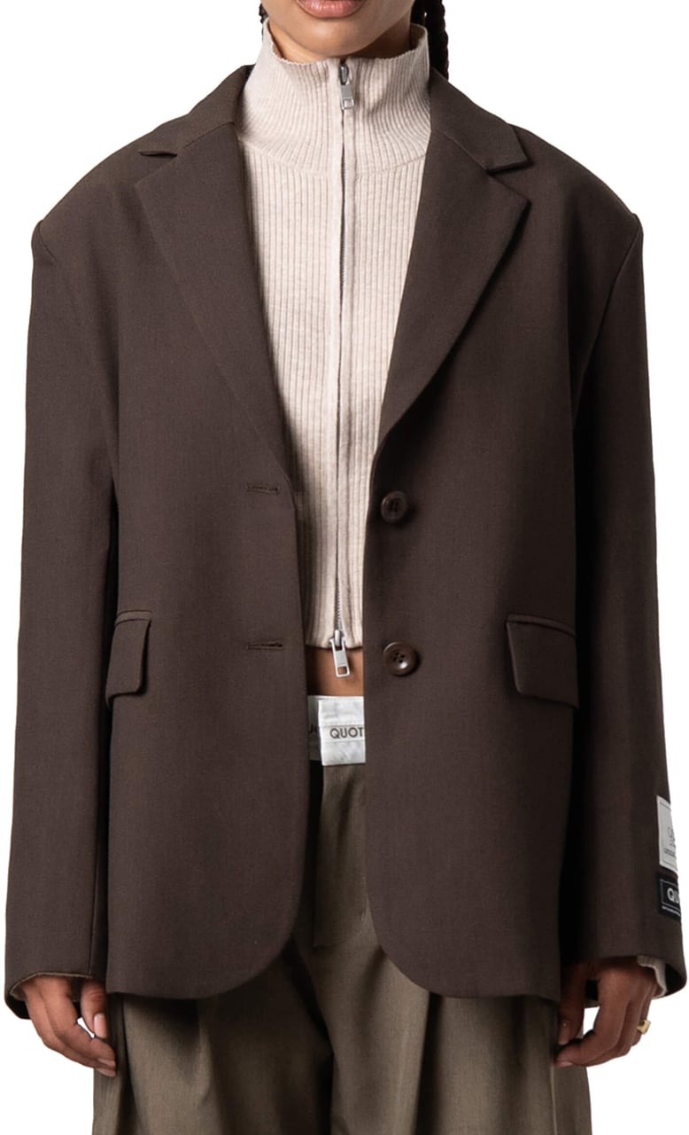 Quotrell Yara Blazer | Brown Bruin
