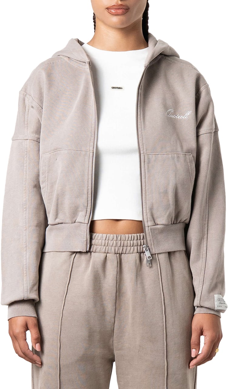 Quotrell Jayda Zip Vest | Acid Brown Bruin