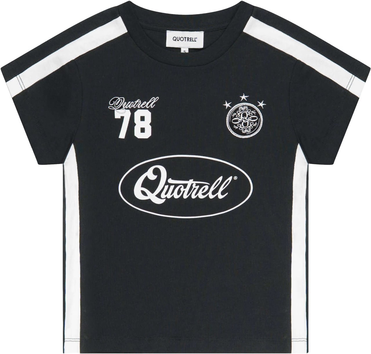 Quotrell Nessa Top | Black Zwart