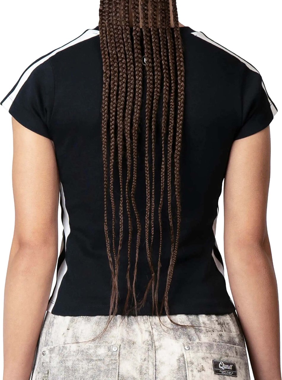 Quotrell Nessa Top | Black Zwart