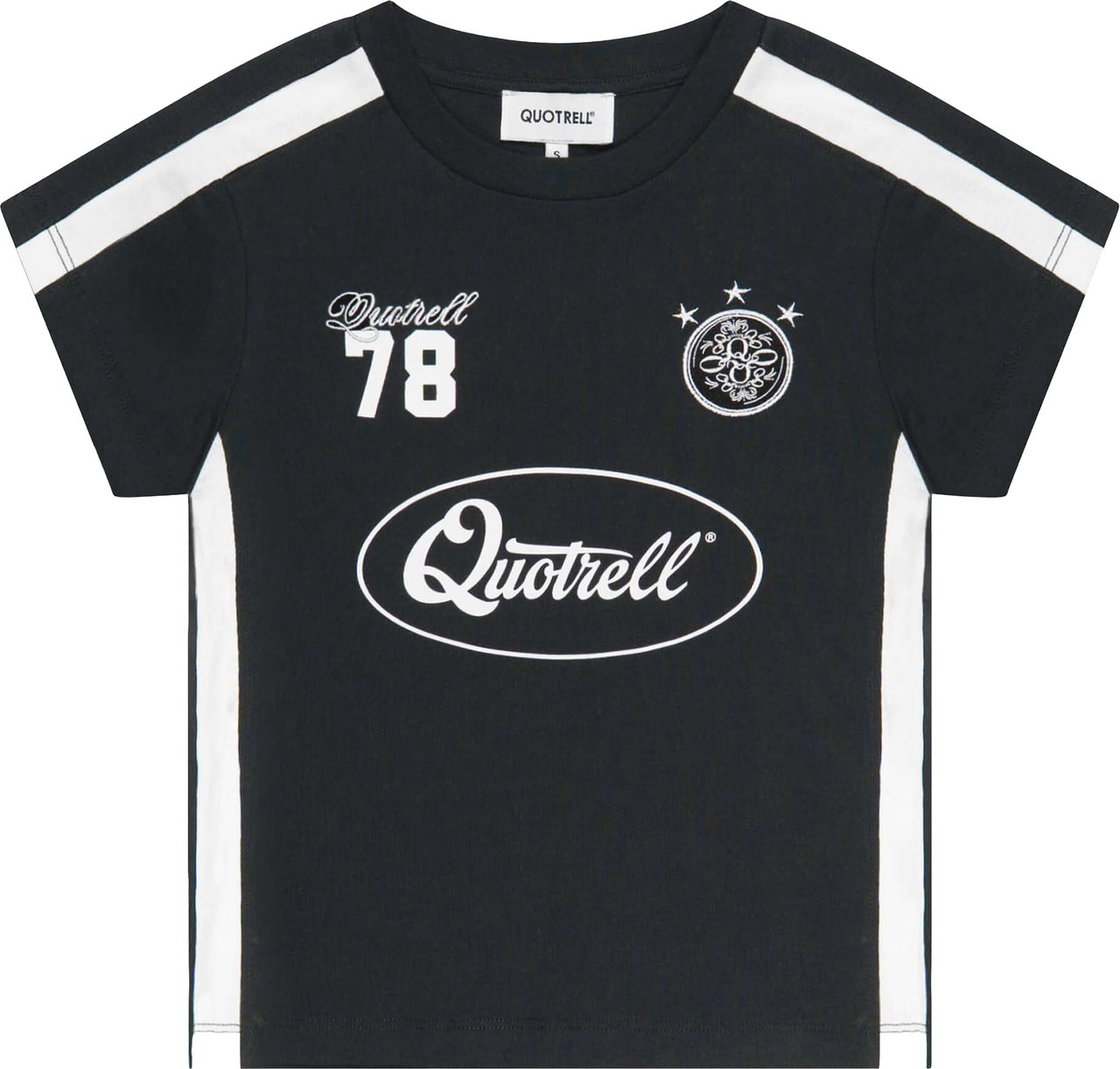 Quotrell Nessa Top | Black Zwart