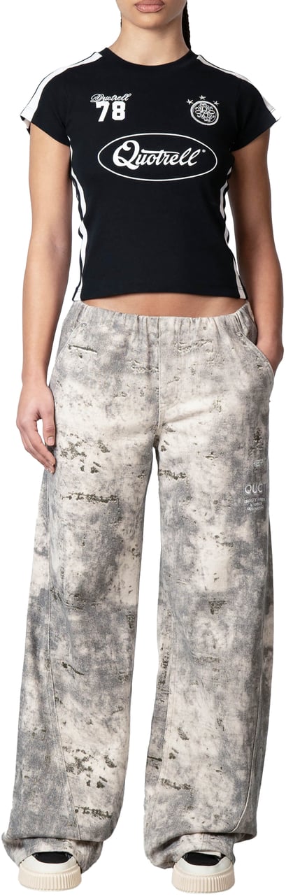 Quotrell Nessa Top | Black Zwart