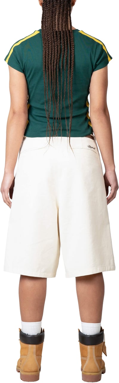 Quotrell Nessa Top | Green/yellow Groen