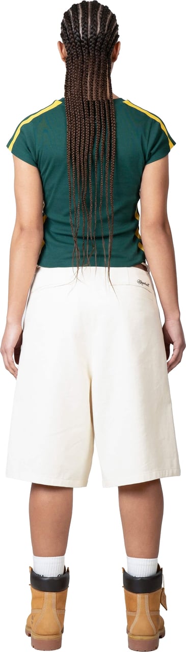 Quotrell Nessa Top | Green/yellow Groen