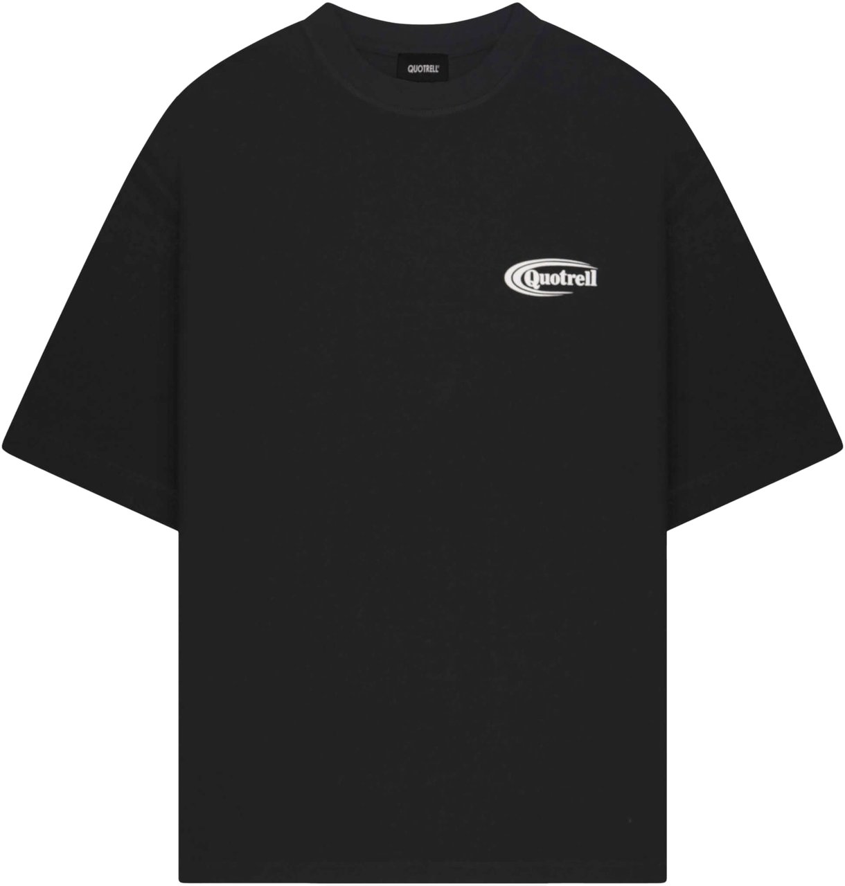 Quotrell Cruiser Tee | Black/white Zwart
