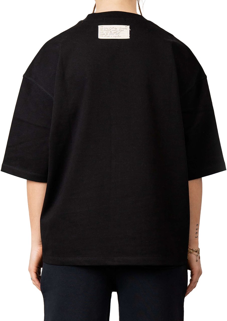 Quotrell Blank Tee | Black Zwart