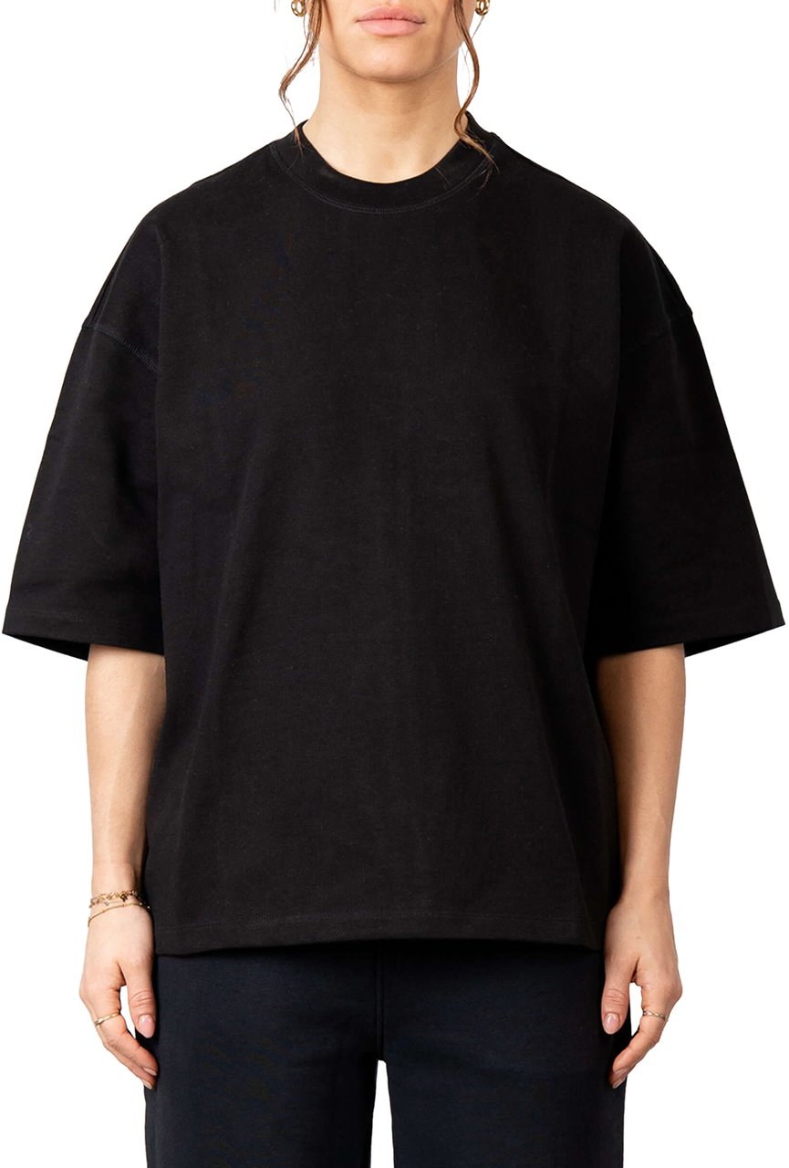 Quotrell Blank Tee | Black Zwart