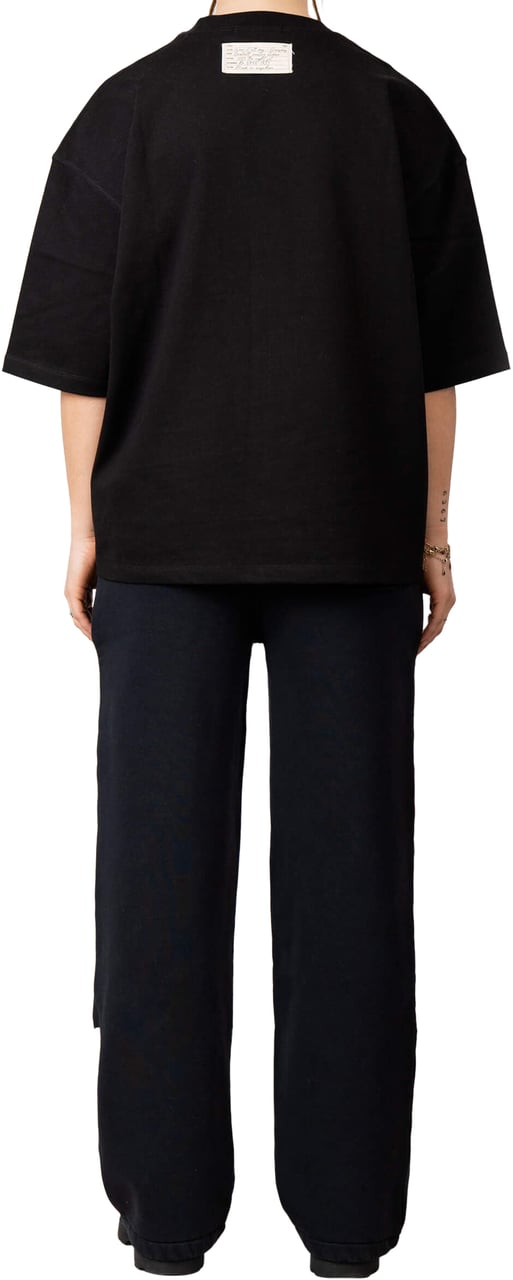 Quotrell Blank Tee | Black Zwart