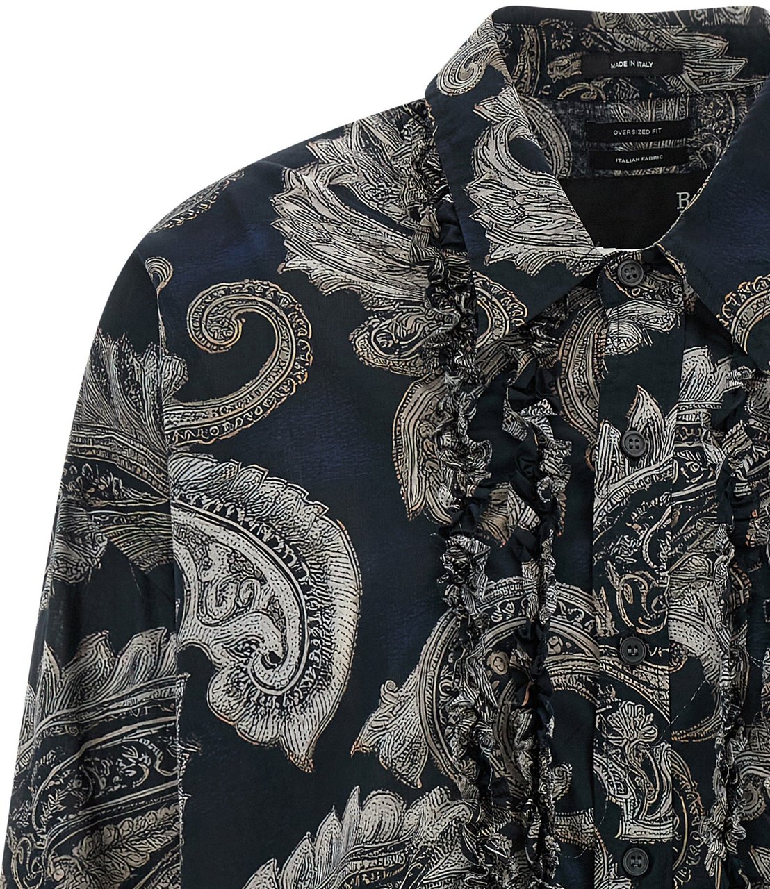 R13 Multicolor Cotton Blouse Divers