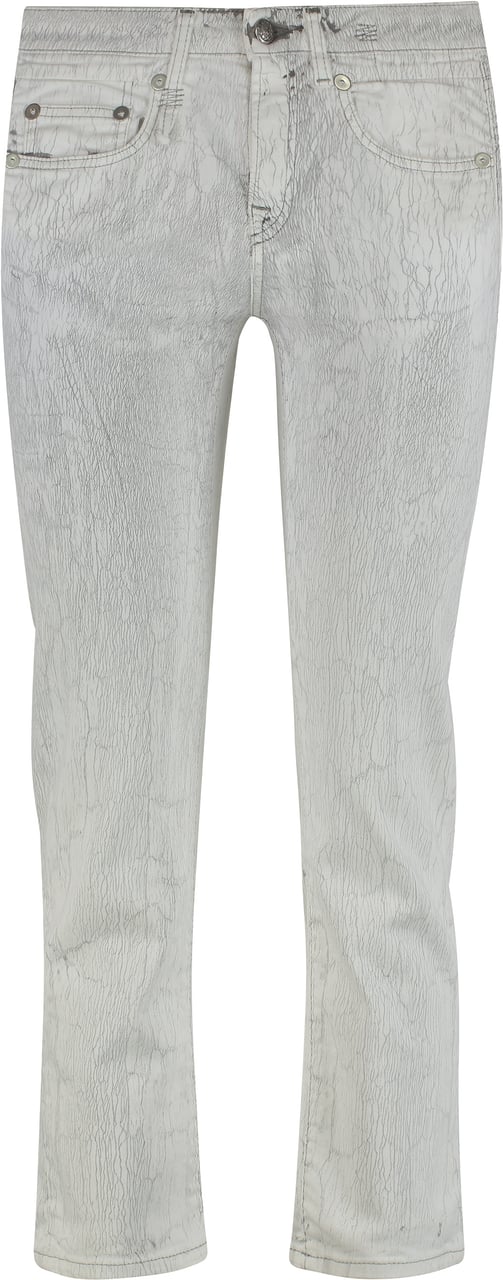 R13 Straight leg jeans Grijs