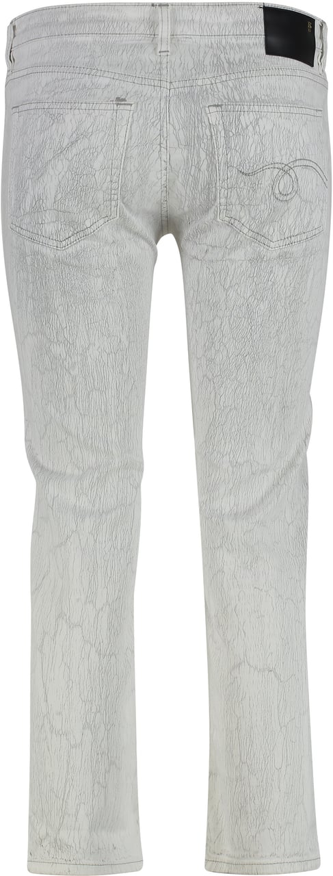 R13 Straight leg jeans Grijs