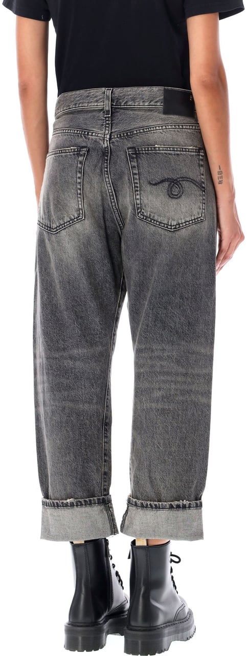 R13 Crossover Leyton Black Zwart