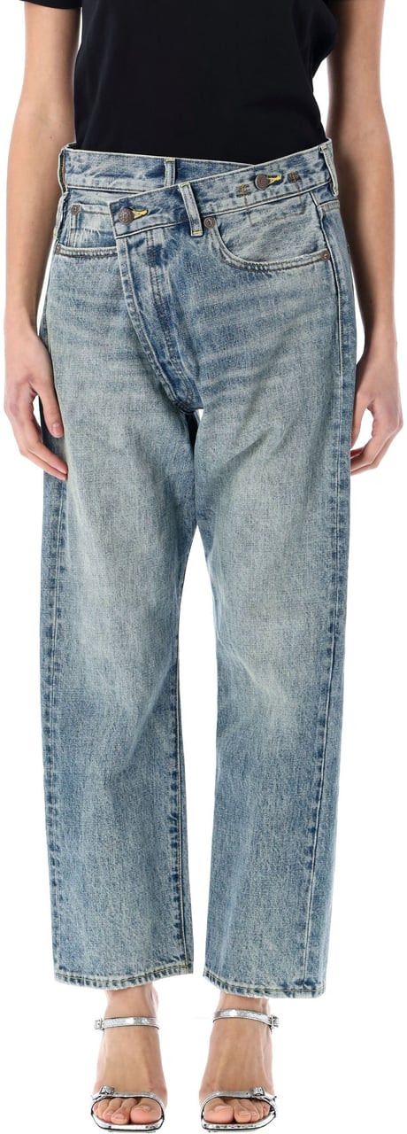 R13 Cross Over Jeans Lena Blue Blauw
