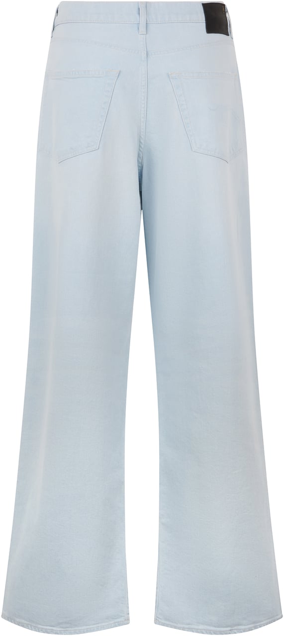 R13 Loose jeans in cotton Lichtblauw