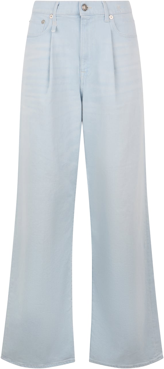 R13 Loose jeans in cotton Lichtblauw