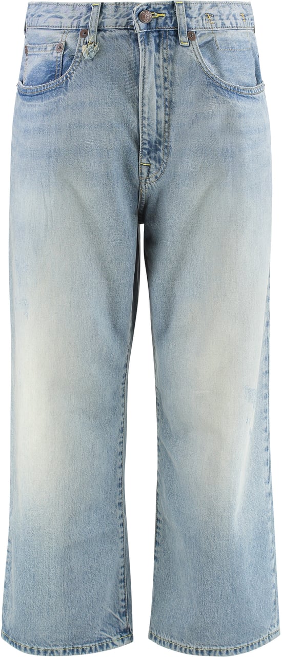 R13 D'arcy wide-leg jeans Blauw