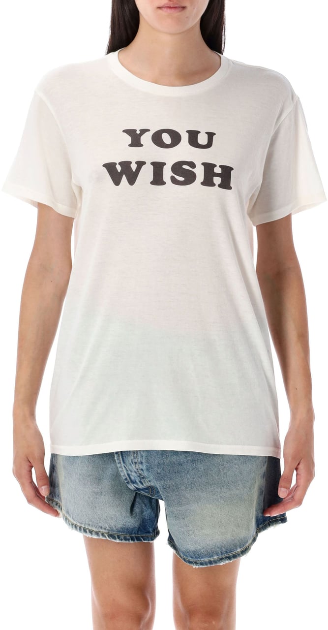 R13 Tshirt You Wish Beige Beige