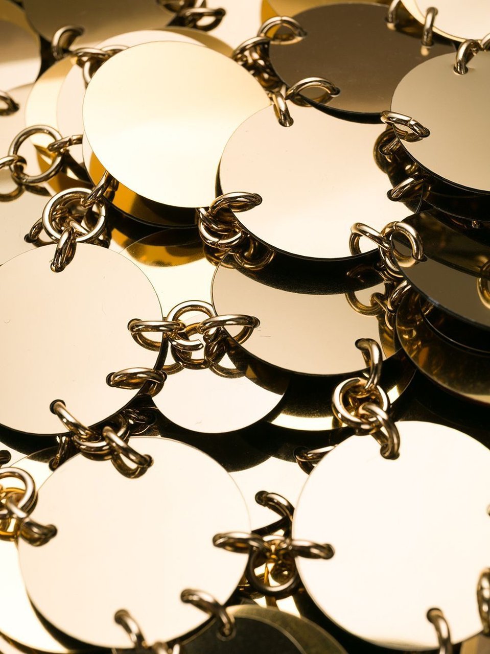 Rabanne Top Golden Goud