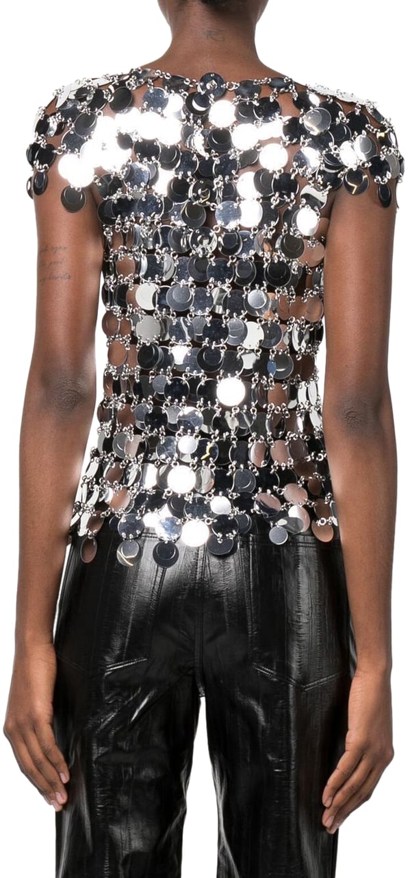 Rabanne Top Metalizzati Divers