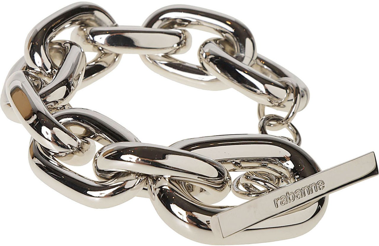 Rabanne Xl Link Bracelet Metallic Metallic