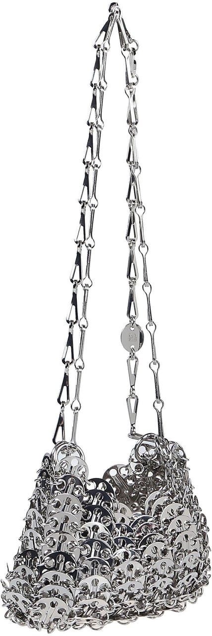 Rabanne Iconic 1969 Nano Bag Metallic Metallic