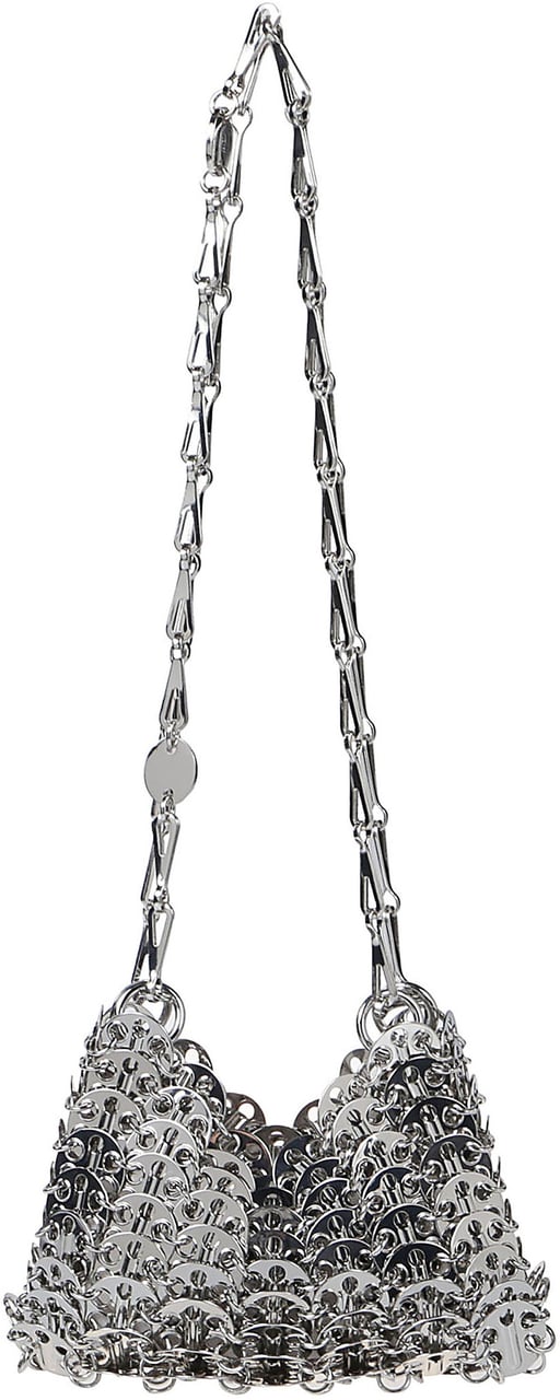 Rabanne Iconic 1969 Nano Bag Metallic Metallic