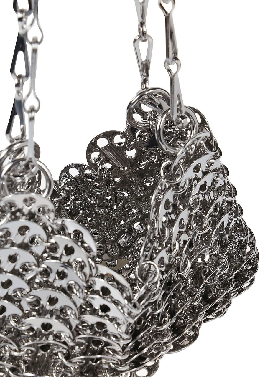 Rabanne Iconic 1969 Nano Bag Metallic Metallic