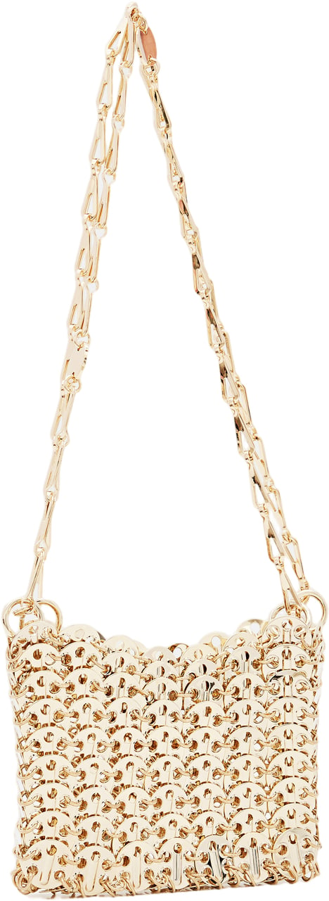 Rabanne Iconic 1969 Nano Steel Bag Neutraal
