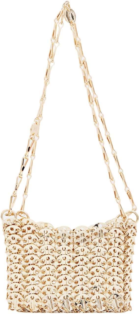 Rabanne Iconic 1969 Nano Steel Bag Neutraal